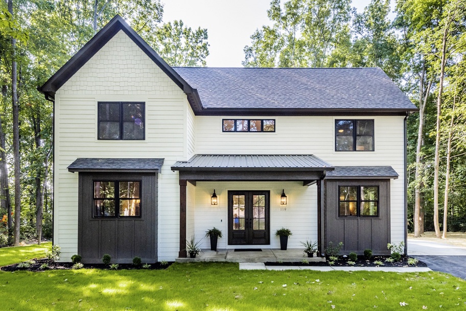 Close Up Modern Farmhouse Indianapolis