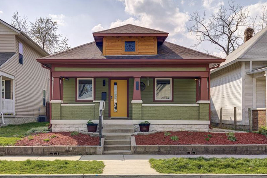 Fountain Square Indianapolis Renovated Home