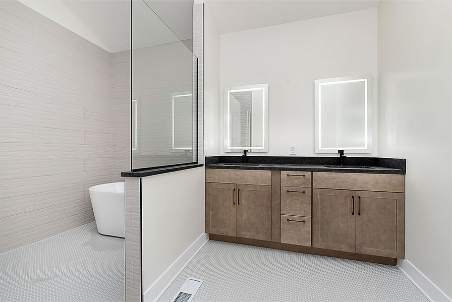 Double Vanity Bathroom