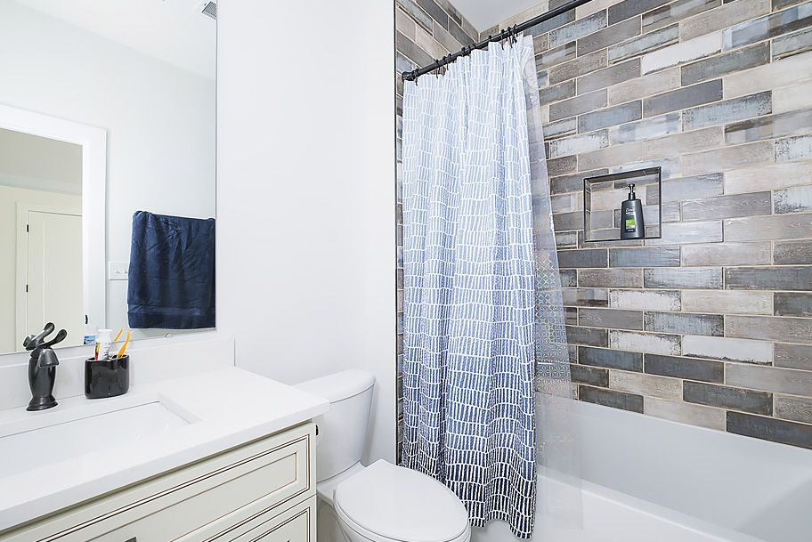 Shower Tile Custom Built Home