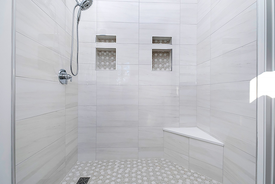 Guest Bathroom Shower Tiles