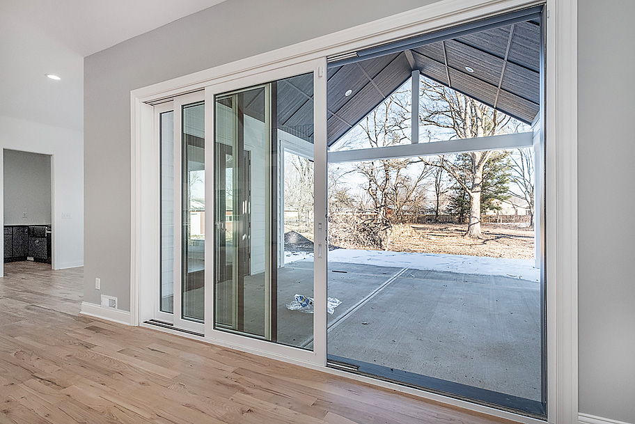 New Custom Home Covered Porch