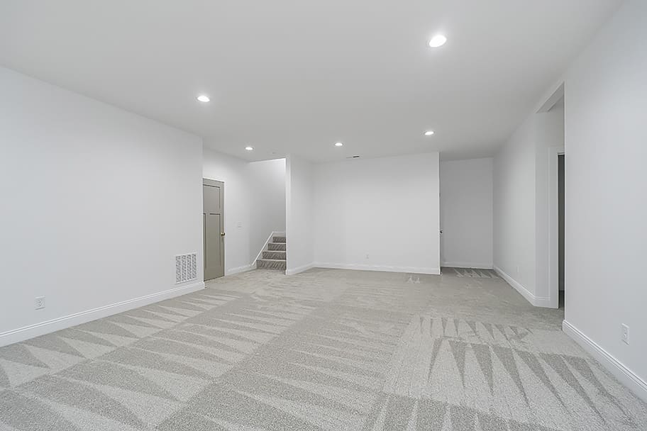 Finished Basement Room 2142 N Delaware by Gem Homes