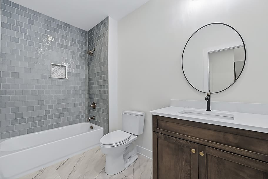 39 basement bathroom